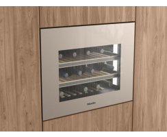 Miele Einbau-Weinschrank KWT 7112 iG - PearlBeige - Nische 45 cm