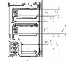 Miele Einbau-Weinschrank KWT 6422 iG-1 - PearlBeige - Nische 88