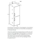Miele Stand-Kühl-Gefrierkombination KFN 4795 AD - BlackSteel - 201 cm Höhe