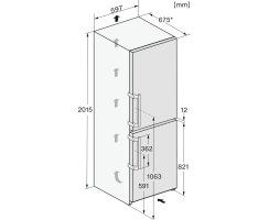 Miele Stand-Kühl-Gefrierkombination KFN 4799 CDE Edelstahl CleanSteel - 201 cm Höhe