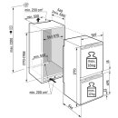 Liebherr Kühl-Gefrierkombination, ICNb 5123 Plus, mit EasyFresh und NoFrost, 253 l, EEK: B **Mit 10-Jahre Herstellergarantie**