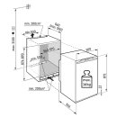 Liebherr Kühlschrank, IRe 3901 Pure, integrierbar, Nische 87,4 - 89 / 56 - 57 / 55,0 cm, 117 l, EEK: E