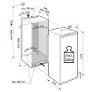 Liebherr Kühlschrank, IRd 5100 Pure, integrierbar, Nische 177,2 - 178,8 / 56 - 57 / 55,0 cm, 308 l, EEK: D