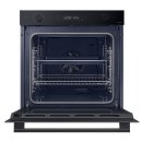 Samsung Einbaubackofen NV7B41307AK/U1, 60 cm, 76 l, A+*, Pyrolyse, Schwarzes Glas, Serie 4