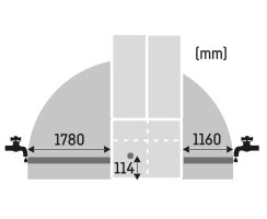 Liebherr French-Door-Kühl-Gefrierkombination, MBbsdi 9528 Plus mit BioFresh und NoFrost, 538 l, EEK: D