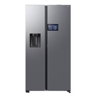 Samsung Side-by-Side mit AI Home und Wassertank, 621 l, Edelstahl, EEK:D, RS90F65EDTEF