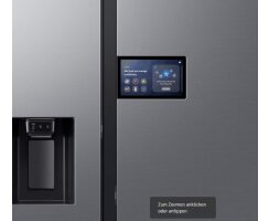 Samsung Side-by-Side mit AI Home und Wassertank, 621 l, Edelstahl, EEK:D, RS90F65EDTEF