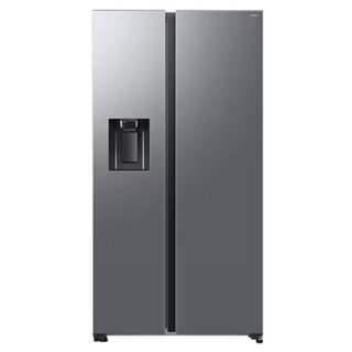 Samsung Side-by-Side mit Metal Cooling und Festwasseranschluss, 634 l, Edelstahl, EEK:C, RS70F66KCTEF