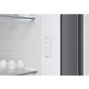 Samsung Side-by-Side mit Metal Cooling und Festwasseranschluss, 634 l, Edelstahl, EEK:C, RS70F66KCTEF