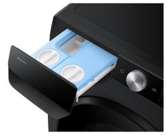 Samsung Waschtrockner WD6100D SLIM, AI Wash und AI Ecobubble, 9/5 kg, EEK: E/A, schwarz, WD90DG6G94BBU2