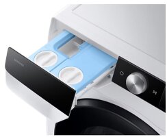 Samsung Waschtrockner WD6100D SLIM, AI Wash und AI Ecobubble, 9/5 kg, EEK: E/A, weiß, WD90DG6G94BKU2