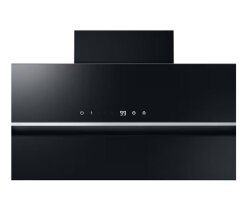 Samsung Kopffrei-Haube mit Auto Connect, Schwarzes Glas, 90 cm, NK36C7070WBUR