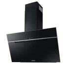 Samsung Kopffrei-Haube mit Auto Connect, Schwarzes Glas, 90 cm, NK36C7070WBUR