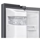 Samsung Side-by-Side mit View Inside und Wassertank, 614 l, Edelstahl, EEK:E, RS90F67BETEF