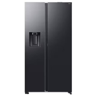 Samsung Side-by-Side mit autom. Türöffnung und Festwasseranschluss, 640 l, EEK:E, RS80F64KEFEF