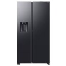 Samsung Side-by-Side mit autom. Türöffnung und Festwasseranschluss, 640 l, EEK:E, RS80F64KEFEF