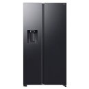 Samsung Side-by-Side mit Metal Cooling und Festwasseranschluss, 640 l, Schwarz, EEK:D, RS70F64KDFEF