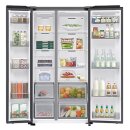 Samsung Side-by-Side mit No Frost+ und AI Energy Mode, 640 l, EEK:E, RS70F65QEFEF