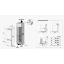 Samsung Einbau Kühl-/Gefrierkombination, 194/54 cm, 297 l, mit Metal Cooling, Twin Cooling Plus und AI Energy Mode, weiß, EEK: D, BRB80F30ADF0EF