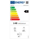 Samsung Einbau Kühl-/Gefrierkombination, 177/54 cm, 264 l, mit Metal Cooling, Twin Cooling Plus und AI Energy Mode, weiß, EEK: C, BRB80F26ACF0EF
