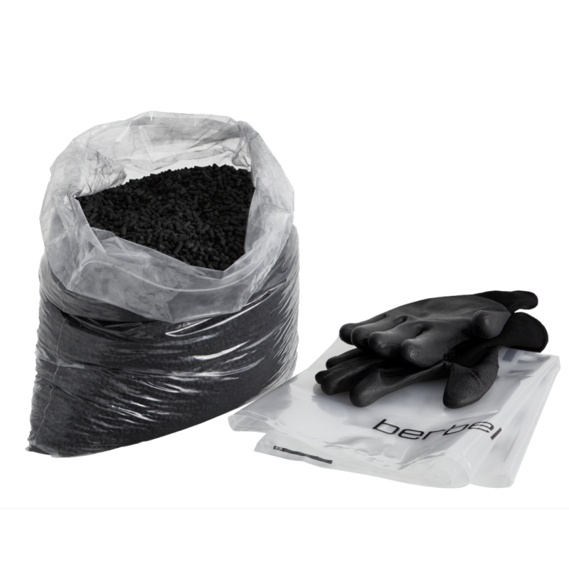 JUNG Aktivkohle Nachfüllpack 3,0 Kg – Kompatibel Mit Dunstabzugshauben, Made In Germany
