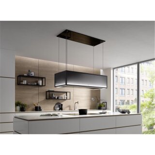 berbel Deckenlifthaube Skyline Frame BIH 100 SKF permalyt 1050581 aus schwarzem Glas inkl. 7-Jahre-Garantie