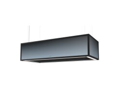 berbel Deckenlifthaube Skyline Frame BIH 100 SKF permalyt 1050581 aus schwarzem Glas inkl. 7-Jahre-Garantie