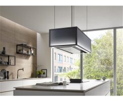 berbel Deckenlifthaube Skyline Frame BIH 100 SKF permalyt 1050581 aus schwarzem Glas inkl. 7-Jahre-Garantie