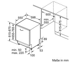 Neff S175HTX04E - N 50, Geschirrspüler vollintegrierbar, 60 cm, VarioScharnier ---> sofort lieferbar