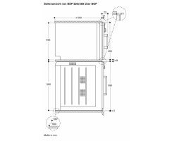 GAGGENAU Dampfgarofen Serie 200 - BSP221101 - 60 x 45 cm - Türanschlag: links - Anthrazit  --> sofort verfügbar