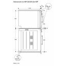 GAGGENAU Dampfgarofen Serie 200 - BSP221101 - 60 x 45 cm - Türanschlag: links - Anthrazit  --> sofort verfügbar