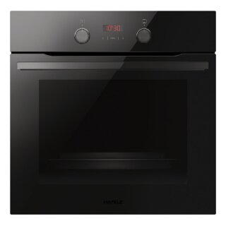 Häfele Einbaubackofen Assedo BE12B6a, Schwarz, Garraumvolumen: 65 Liter, 535.62.640