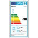 Häfele Einbaubackofen Assedo BE12B6a, Schwarz, Garraumvolumen: 65 Liter, 535.62.640
