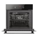 Häfele Einbaubackofen Assedo BE12B6a, Schwarz, Garraumvolumen: 65 Liter, 535.62.640