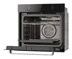 Häfele Pyrolyse-Einbaubackofen Assedo BP55ABi6a, All Black Design, Garraumvolumen: 77 Liter, 535.62.610