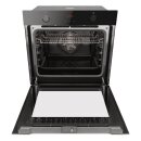 Häfele Pyrolyse-Einbaubackofen Assedo BP55ABi6a, All Black Design, Garraumvolumen: 77 Liter, 535.62.610