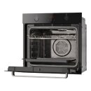 Häfele Pyrolyse-Einbaubackofen Assedo BP55ABi6a, All Black Design, Garraumvolumen: 77 Liter, 535.62.610