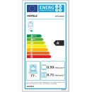 Häfele Pyrolyse-Einbaubackofen Assedo BP55ABi6a, All Black Design, Garraumvolumen: 77 Liter, 535.62.610
