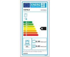 Häfele Einbaubackofen Assedo BC54ABi6a, All Black Design, Garraumvolumen: 77 Liter, 535.62.630
