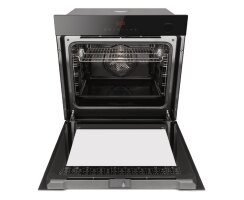 Häfele Dampf-Einbaubackofen Assedo BFS57ABi6a, All Black Design, Garraumvolumen: 77 Liter, 535.62.620