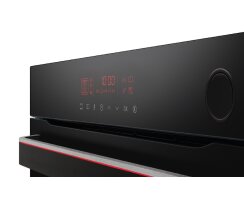 Häfele Dampf-Einbaubackofen Assedo BFS57ABi6a, All Black Design, Garraumvolumen: 77 Liter, 535.62.620