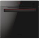 Häfele Dampf-Einbaubackofen Assedo BFS57ABi6a, All Black Design, Garraumvolumen: 77 Liter, 535.62.620