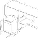 Häfele Einbau-Geschirrspüler Assedo DIS13S6a, für Korpusbreite: 600 mm, 535.22.531
