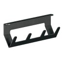 Häfele Ablage mit Haken, Relingsystem Aluminium/Stahl, 522.99.345