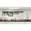 Häfele Wandprofil, Relingsystem, Aluminium/Stahl Länge 900 mm, 522.99.301