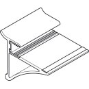 Häfele Glastablarhalter, für Wandsystem Labos, 814.21.310