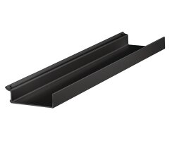 Häfele Gewürzablage, Aluminium, schwarz, Wandsystem, Labos 814.21.331