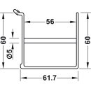 Häfele Gewürzregal, für Wandsystem Labos 814.22.990
