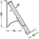 Häfele Buchstütze, für Wandsystem Labos, 814.21.332