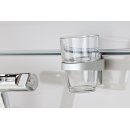 Häfele Glashalter für 1 Glas, für Wandsystem Labos, 814.21.364